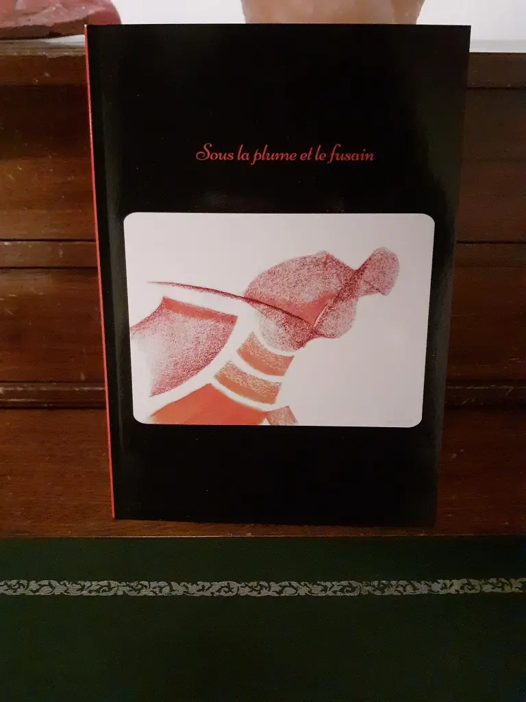 Livre "Sous la plume et le fusain" par René Trolliet